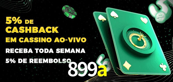 Promoções do cassino ao Vivo 899a